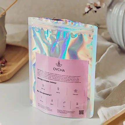 Holographic Mylar Bags With Logo